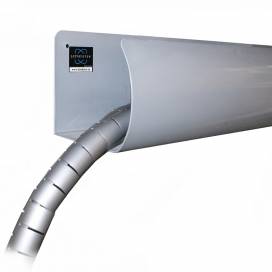 LiftPipe Kabelrör - 1450 mm, Silver
