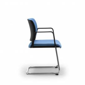 Wiki Stackable Conference & Visitor Chair - Cantilever Base