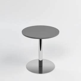 Cafébord Ø70 - mörkgrå