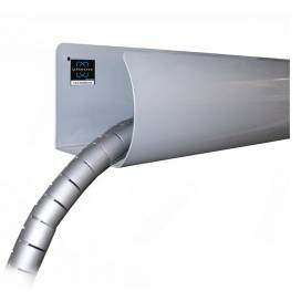 LiftPipe Kabelrör - 650 mm, Silver